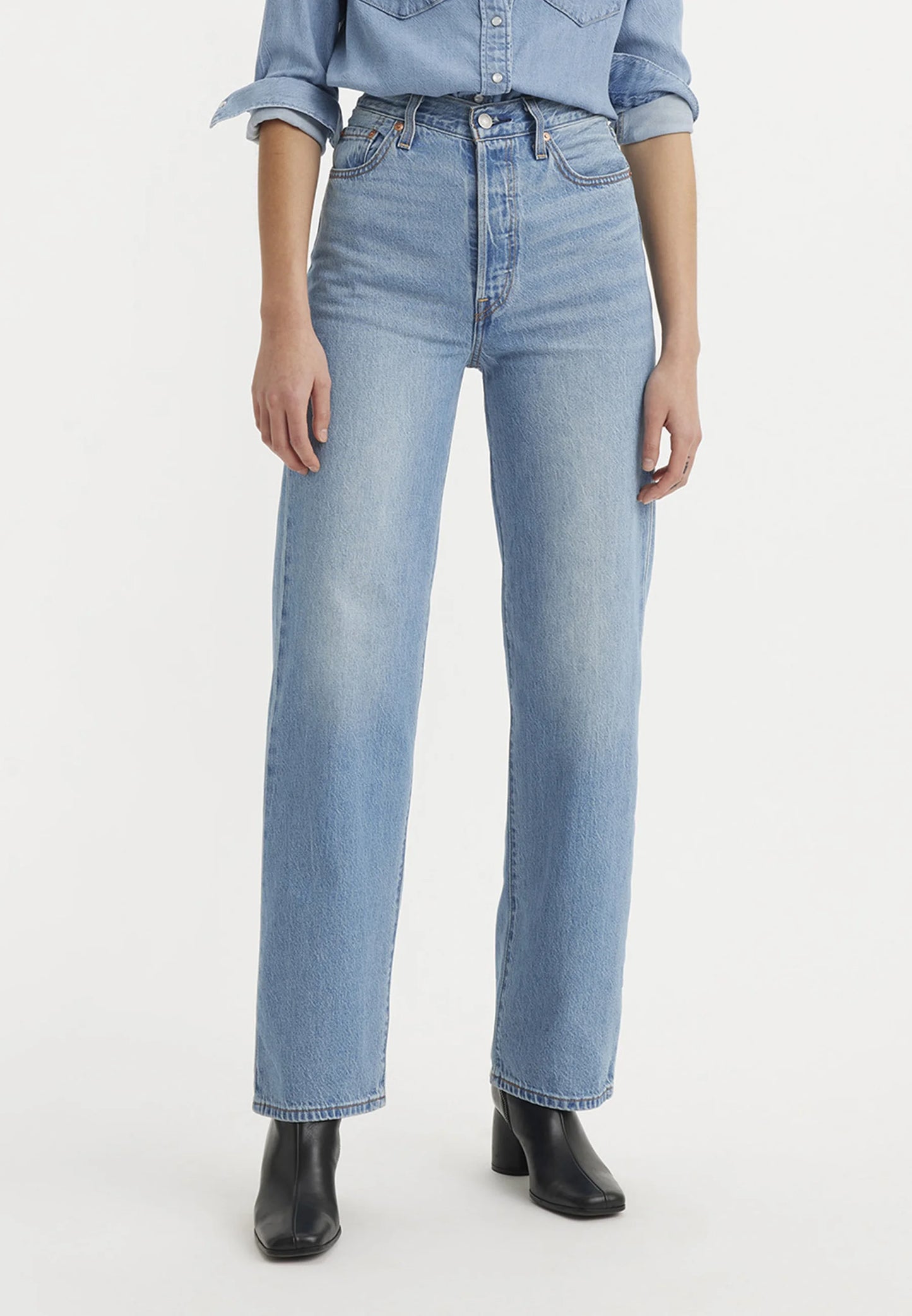 Levi's RIBCAGE STRAIGHT ANKLE - W30 L29