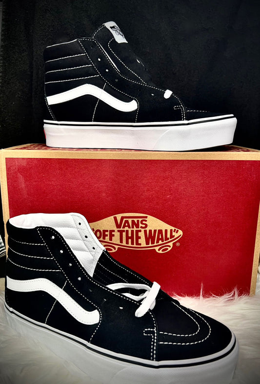 VANS SK8-Hi Platform 2 - Blacktrue/White - Talla 41