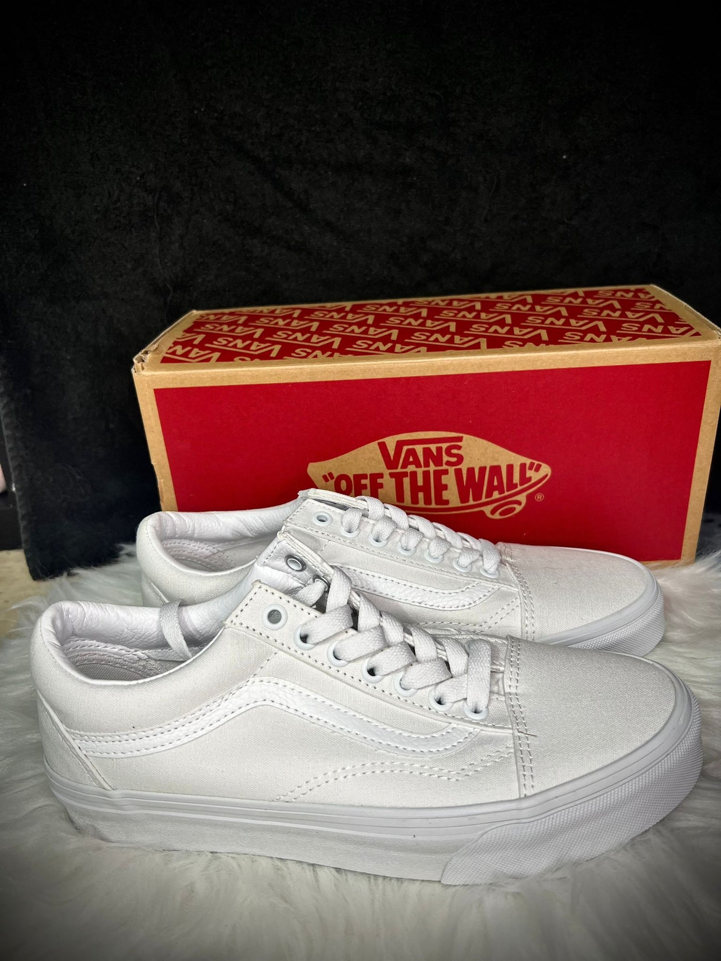 VANS Old Skool - True White - Talla 39