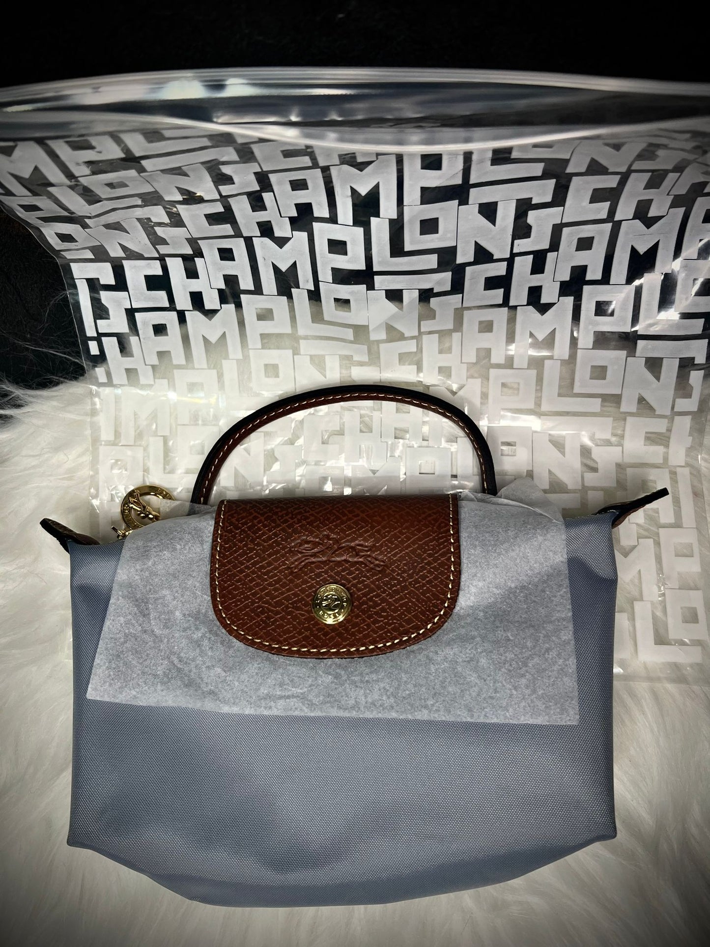 Longchamp -Le Pliage Original Bolso pequeño con asa